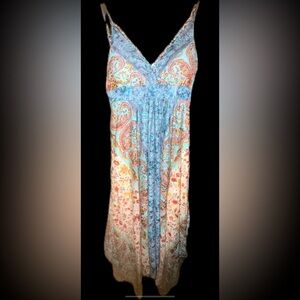 American Rag Multicolor Paisley Maxi Dress